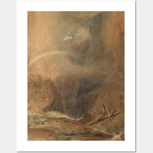 Devil's Bridge, Saint Gotthard's Pass by J.M.W. Turner Posters and Art